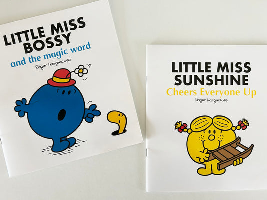 Little Miss Bossy + Little Miss Sunshine | Paperback Books