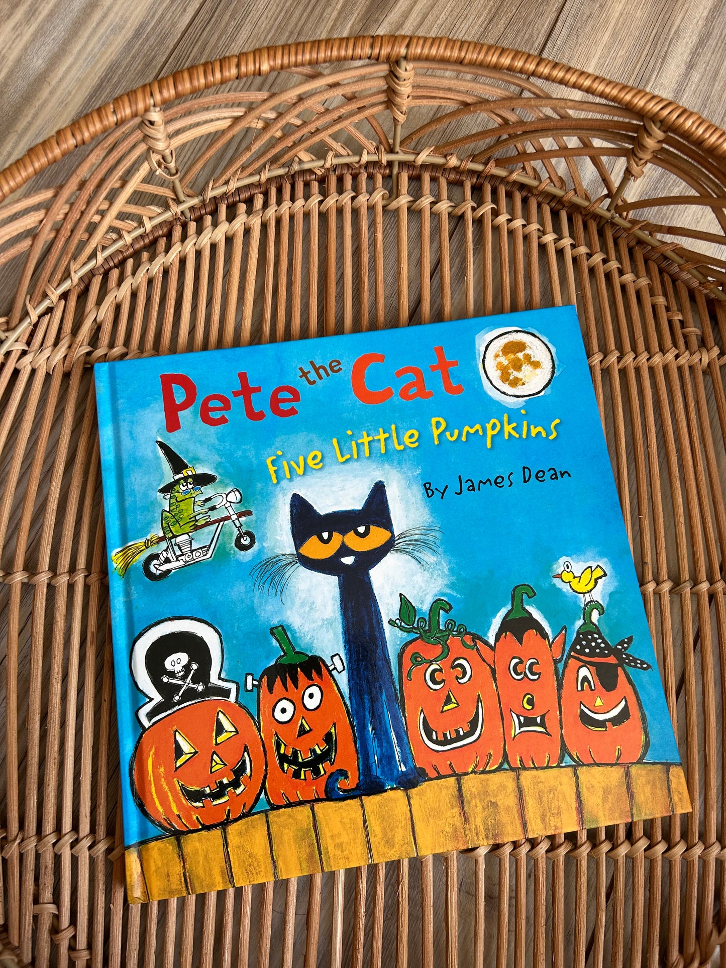 Pete the Cat | Five Little Pumpkins | Hardcover Book