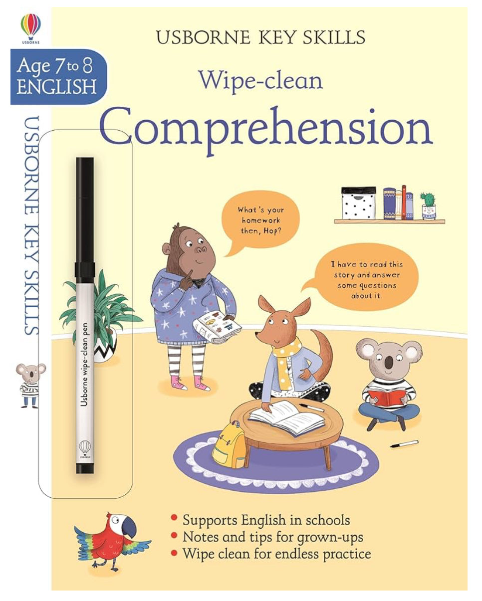 Usborne | Wipe-Clean Comprehension