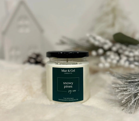 Winter Collection | Snowy Pines Soy Wax Candle