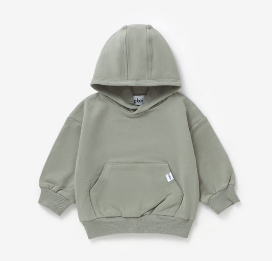 Sokai | French Terry Hoodie | Green | 12-18M