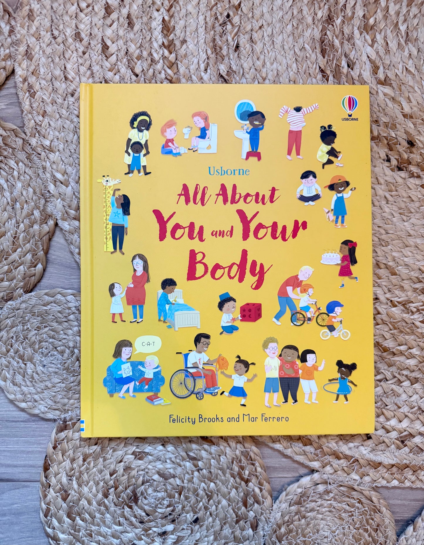 Usborne: All About You and Your Body | Hardcover Book