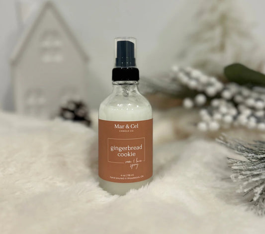 Winter Collection | Gingerbread Cookie Room + Linen Spray