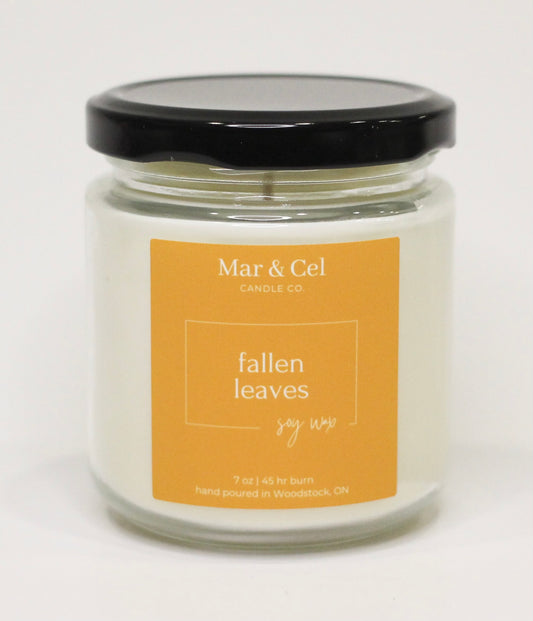 Fallen Leaves Soy Wax Candle | 7oz