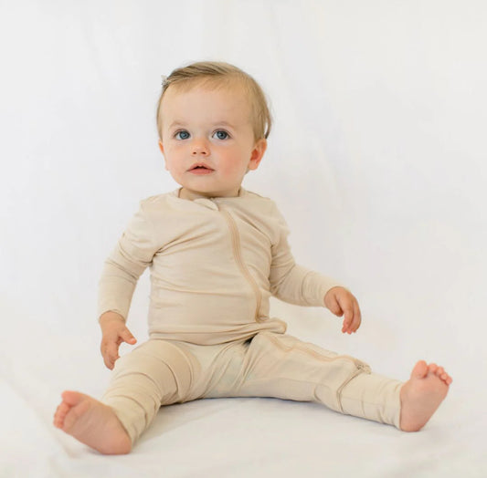 Roobear | Oatmeal Bamboo Sleeper | 6-12M