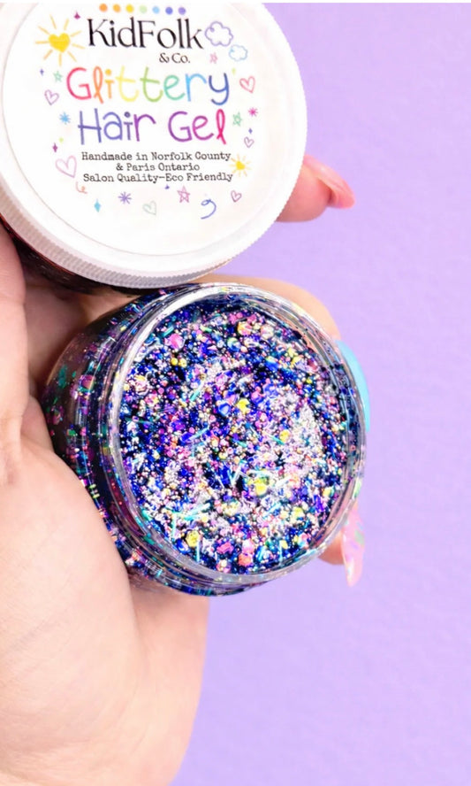 Kid Folk & Co. | Glittery Hair Gel: Demon Hunters