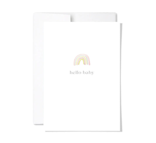 Paperscript | Hello Baby Card